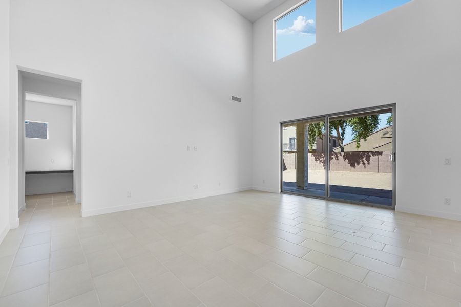 Representative unfurnished interior of a home built from the Revere by Taylor Morrison in Combs Ranch Landmark Collection, San Tan Valley (Image 19).