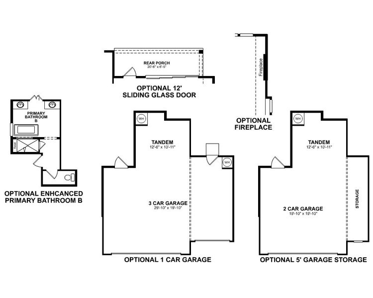 2D floor plan layout for the Sedona by Beazer Homes in Austin Point: Heritage Collection, Richmond, TX (Image 12). 2D floor plan layout for the Sedona by Beazer Homes in Austin Point: Heritage Collection, Richmond, TX (Image 12).