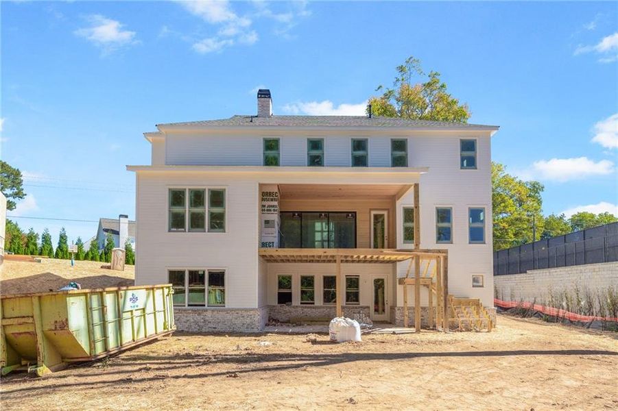 In-progress construction of a new home in , Roswell, GA (Image 11). In-progress construction of a new home in , Roswell, GA (Image 11).