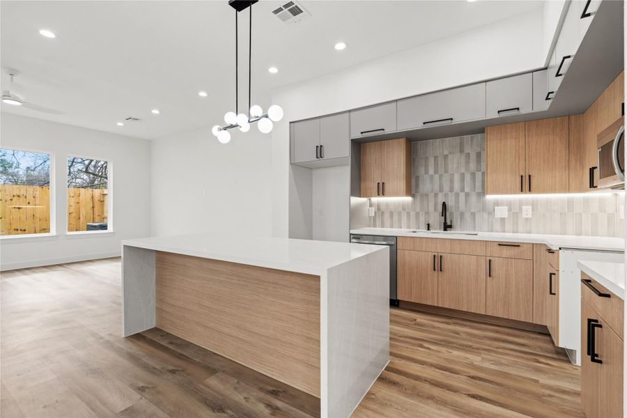 This open-concept layout feels bright, expansive, and perfectly designed for today’s lifestyle. With seamless flow and natural light throughout, it offers the ideal space for entertaining and everyday comfort.