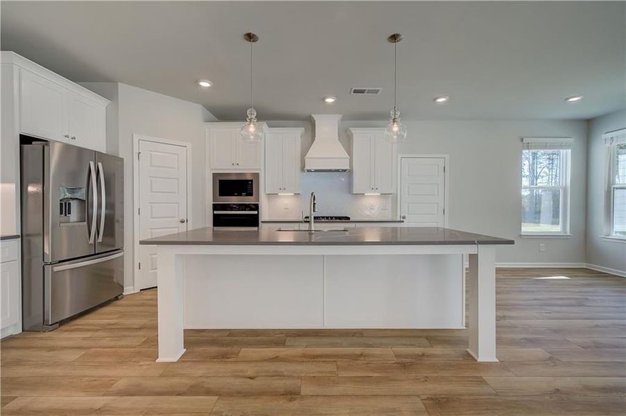 Furnished interior view inside a new home in Riverbend Overlook, Fayetteville (Image 7).