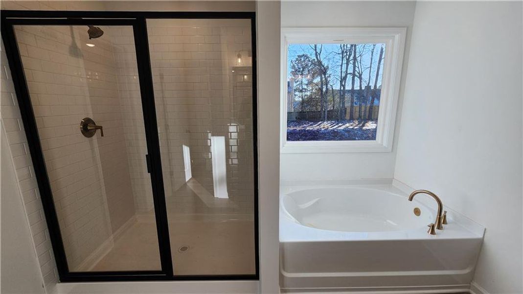 Close-up of interior finishes inside a home in The Estates at Casteel, Bethlehem (Image 13).