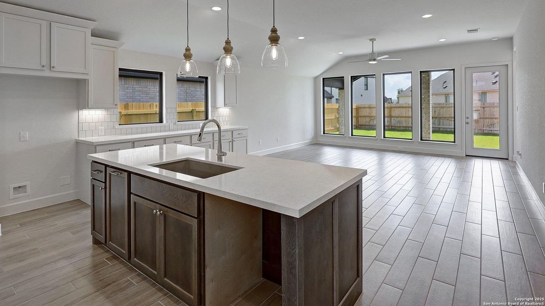 Furnished interior view inside a new home in Alsatian Oaks 50', Castroville (Image 10). Furnished interior view inside a new home in Alsatian Oaks 50', Castroville (Image 10).