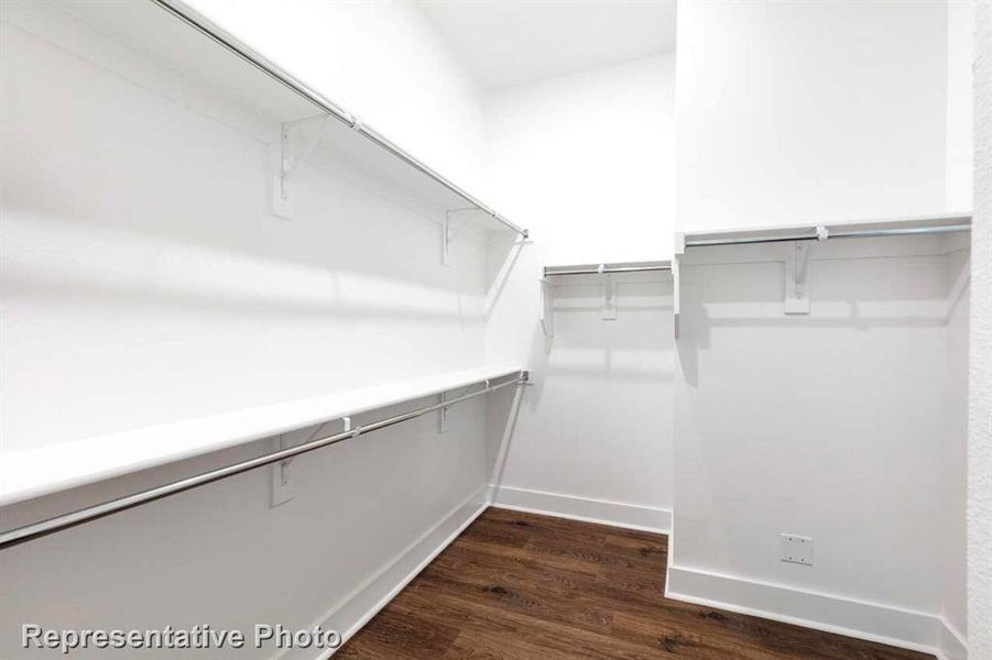 Primary Closet (Representative Photo) Primary Closet (Representative Photo)