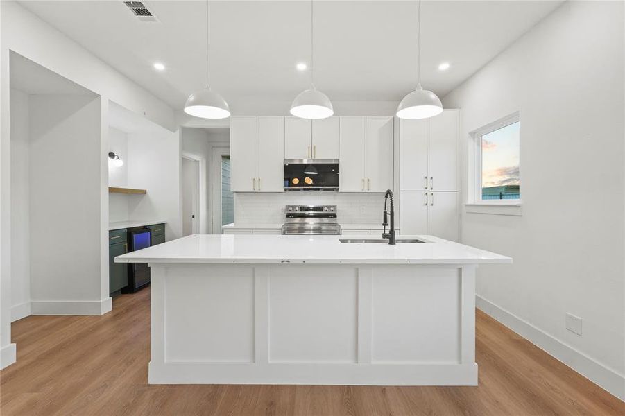 Furnished interior view inside a new home in , Dallas (Image 4). Furnished interior view inside a new home in , Dallas (Image 4).