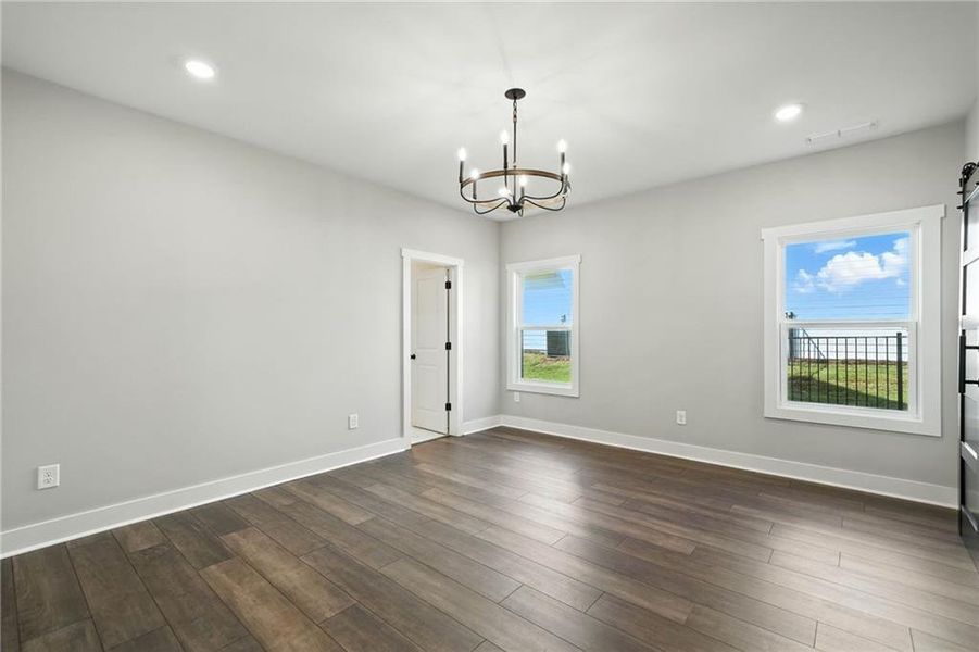 Spacious, unfurnished interior of a new home in Ferguson Corners, Emerson (Image 14).