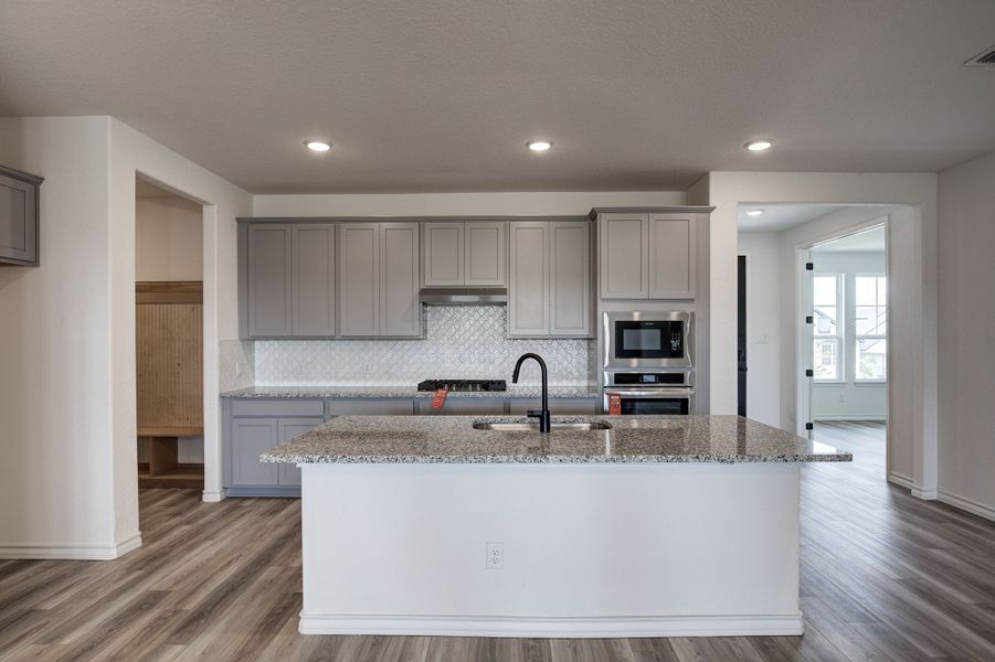 Representative furnished interior of a home built from the The Lanier F by Davidson Homes LLC in The Reserve at Potranco Oaks, Castroville (Image 6).