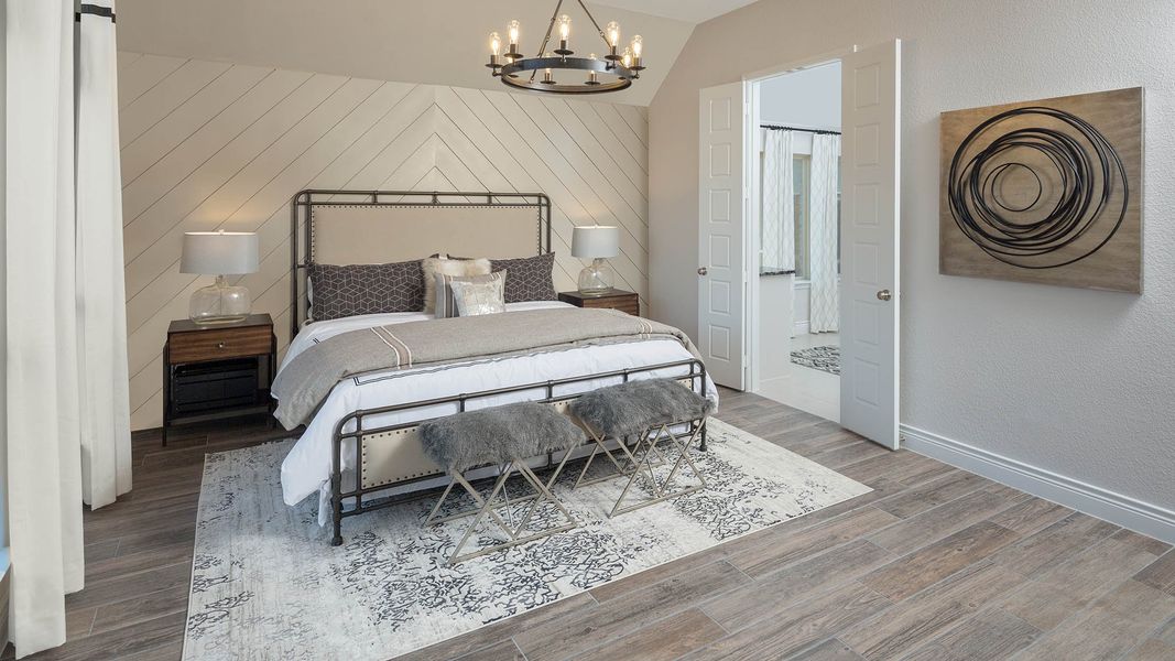 Furnished interior view inside a new home in Candela, Richmond (Image 67).