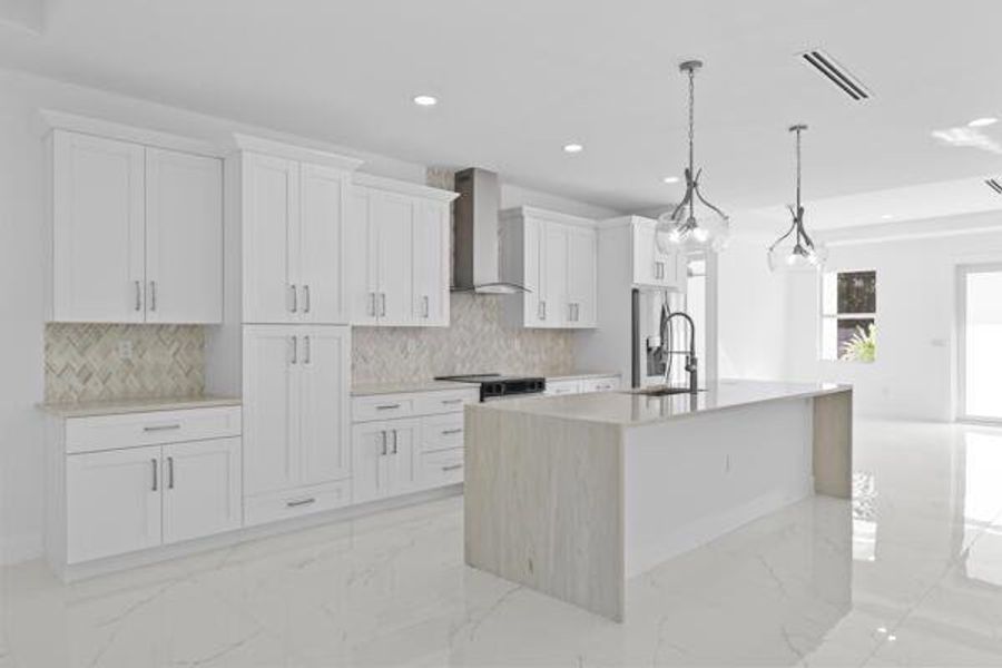 Furnished interior view inside a new home in , Loxahatchee (Image 19).