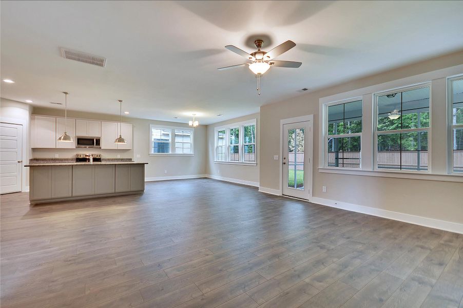Maywood II Living Room Overlooking Kitchen Maywood II Living Room Overlooking Kitchen