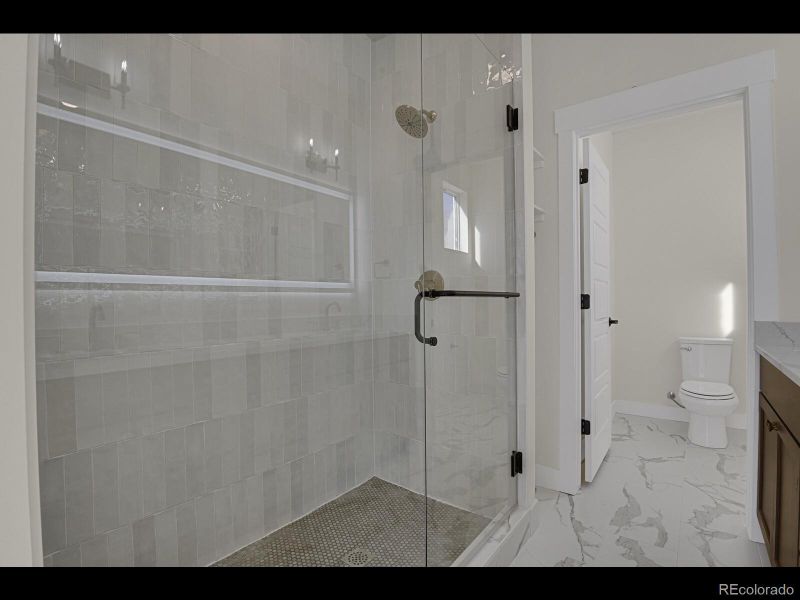 Furnished interior view inside a new home in , Colorado Springs (Image 9). Furnished interior view inside a new home in , Colorado Springs (Image 9).