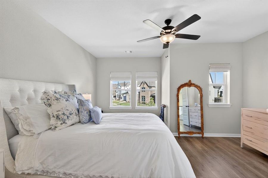 Furnished interior view inside a new home in The Retreat at Harvest, Argyle (Image 23).