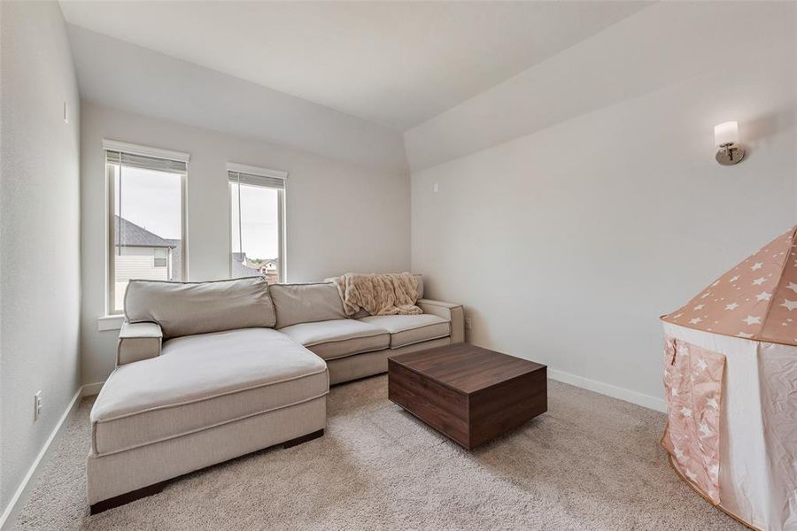 Furnished interior view inside a new home in Devonshire, Forney (Image 22).