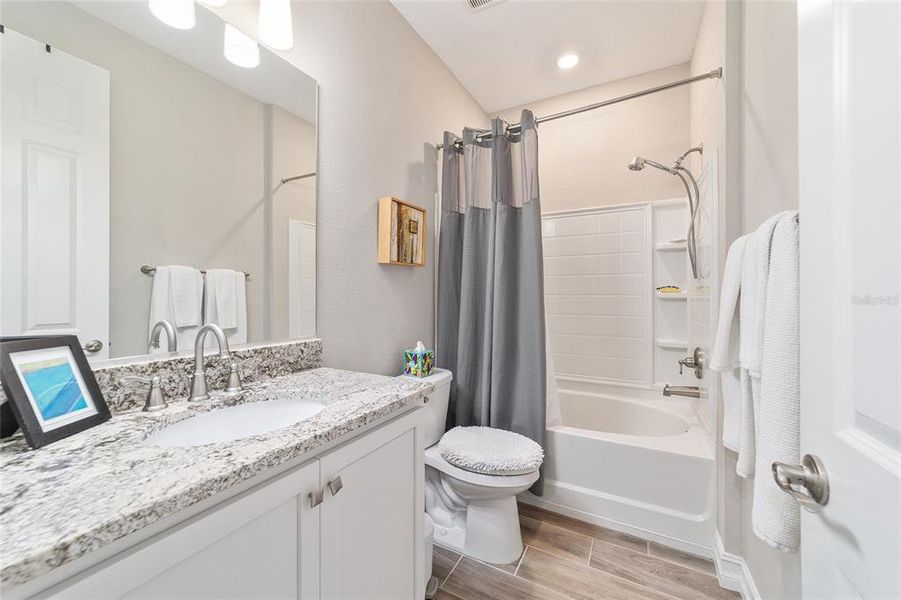Full Bath in Front of Home