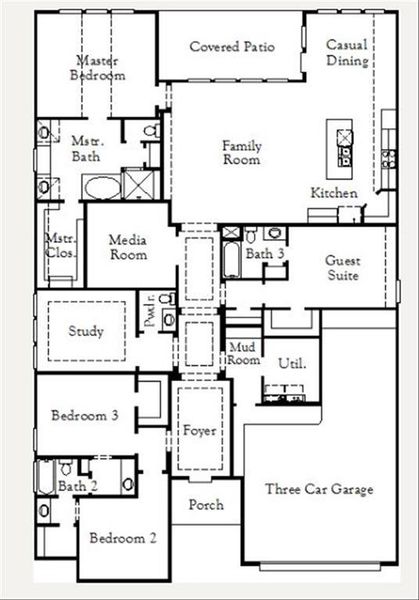 Newark First Floor Plan