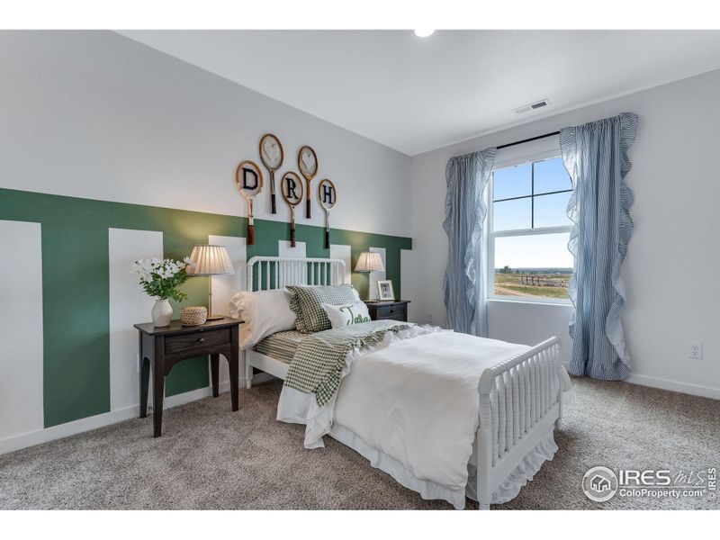 Furnished interior view inside a new home in Vista Meadows, Fort Lupton (Image 17).