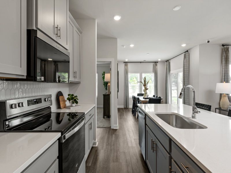 Meal prep just got easier with more room to cook and prepare food.