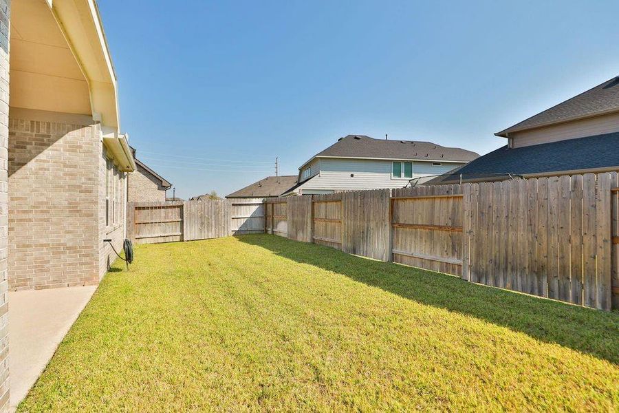 A wrap around yard makes room for lotsof play. A wrap around yard makes room for lotsof play.