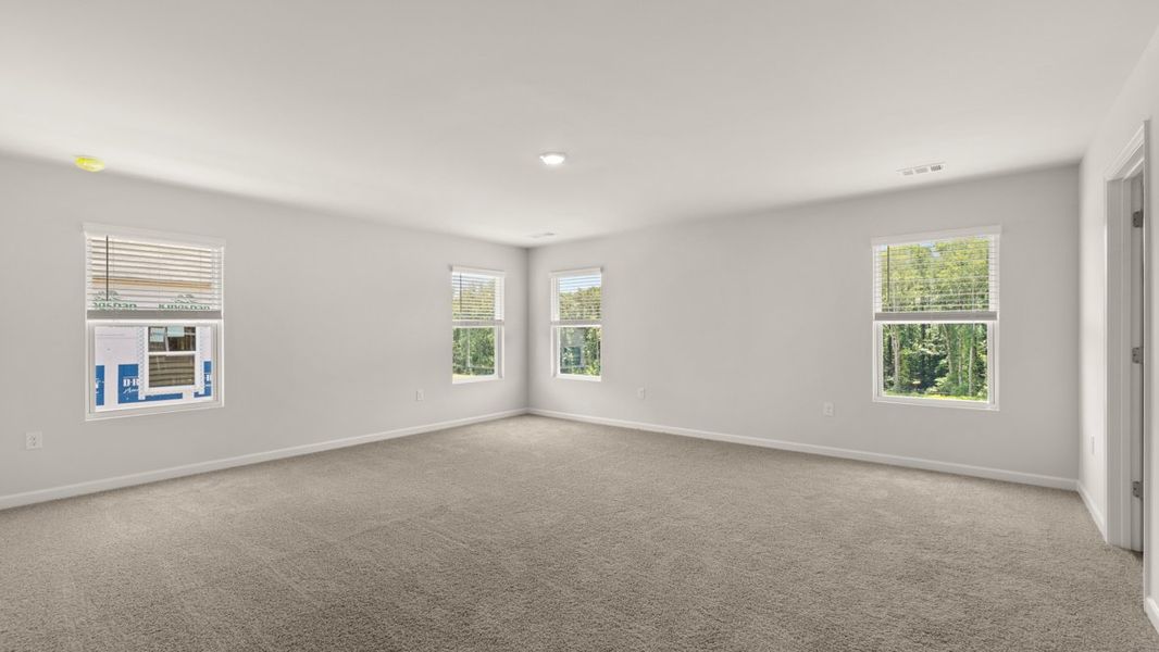 Representative unfurnished interior of a home built from the Mansfield by D.R. Horton in Liberty Crossing, Braselton (Image 33).