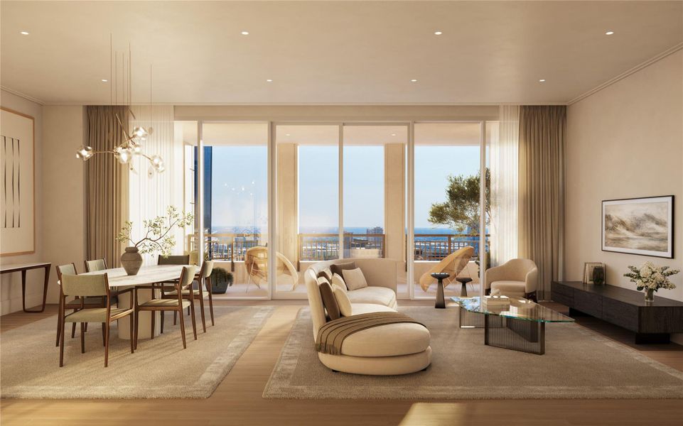 Welcome to The Ritz-Carlton Residences, Houston, where timeless design meets elevated luxury. Each residence features 8-inch straight plank white oak flooring, soaring 10-foot ceiling heights, and thoughtfully designed formal dining spaces complemented by stunning views. Welcome to The Ritz-Carlton Residences, Houston, where timeless design meets elevated luxury. Each residence features 8-inch straight plank white oak flooring, soaring 10-foot ceiling heights, and thoughtfully designed formal dining spaces complemented by stunning views.