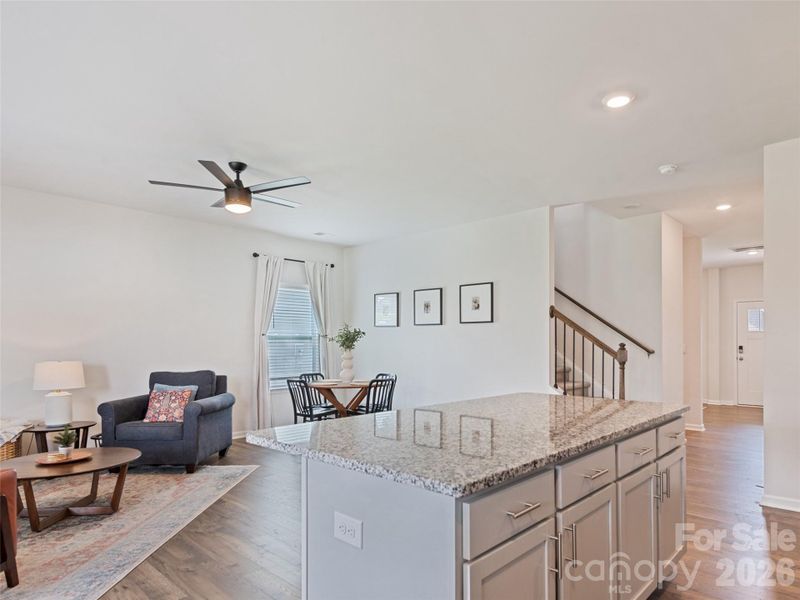 Furnished interior view inside a new home in , Fletcher (Image 27). Furnished interior view inside a new home in , Fletcher (Image 27).