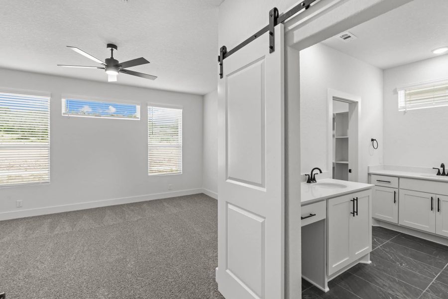 Image 11 representing the Balder by Chesmar Homes in Centero at Stone Oak, San Antonio, TX.