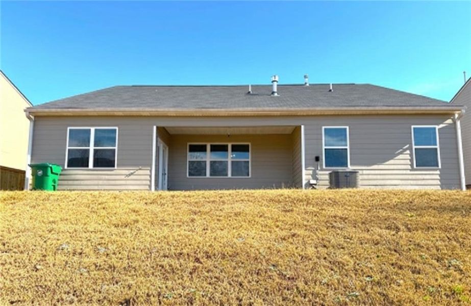 Exterior details and patio area of a home in , Stonecrest (Image 3).
