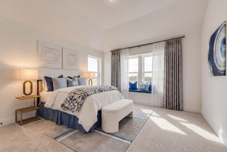 Furnished interior view inside a new home in Edgewater, Fate (Image 16).