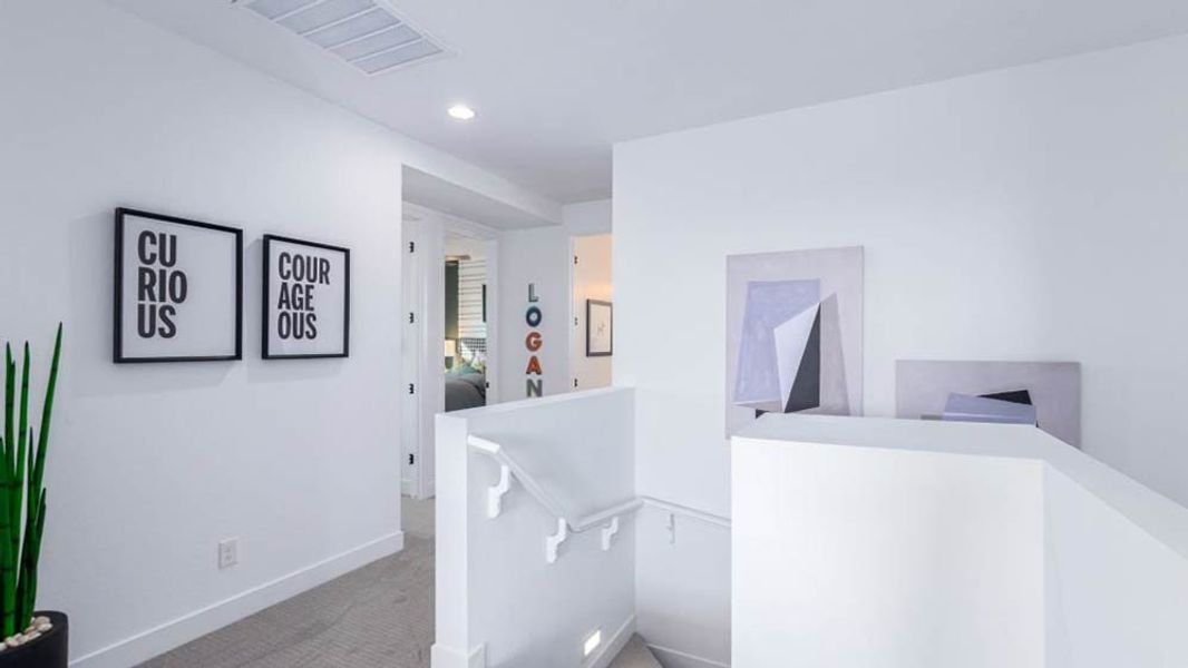 Representative furnished interior of a home built from the 45RM5 by Taylor Morrison in Almeria at Rancho Mercado, Surprise (Image 22).