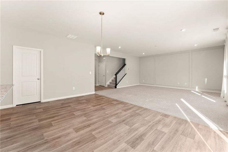 Spacious, unfurnished interior of a new home in , Braselton (Image 33). Spacious, unfurnished interior of a new home in , Braselton (Image 33).