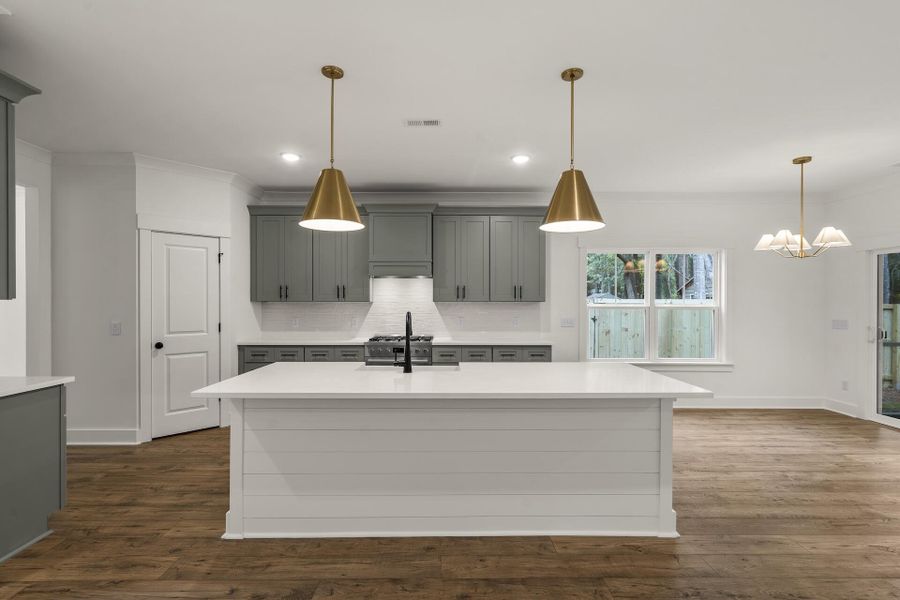 Furnished interior view inside a new home in , Mount Pleasant (Image 10).