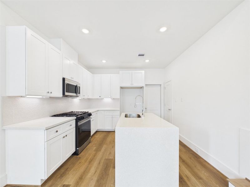 Furnished interior view inside a new home in , Houston (Image 4).