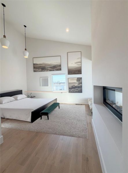 Rendering of 3rd level use as additional bedroom space. Rendering of 3rd level use as additional bedroom space.