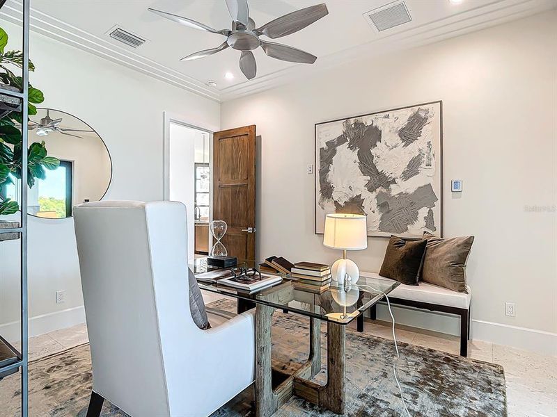 Furnished interior view inside a new home in , Fort Myers (Image 12).