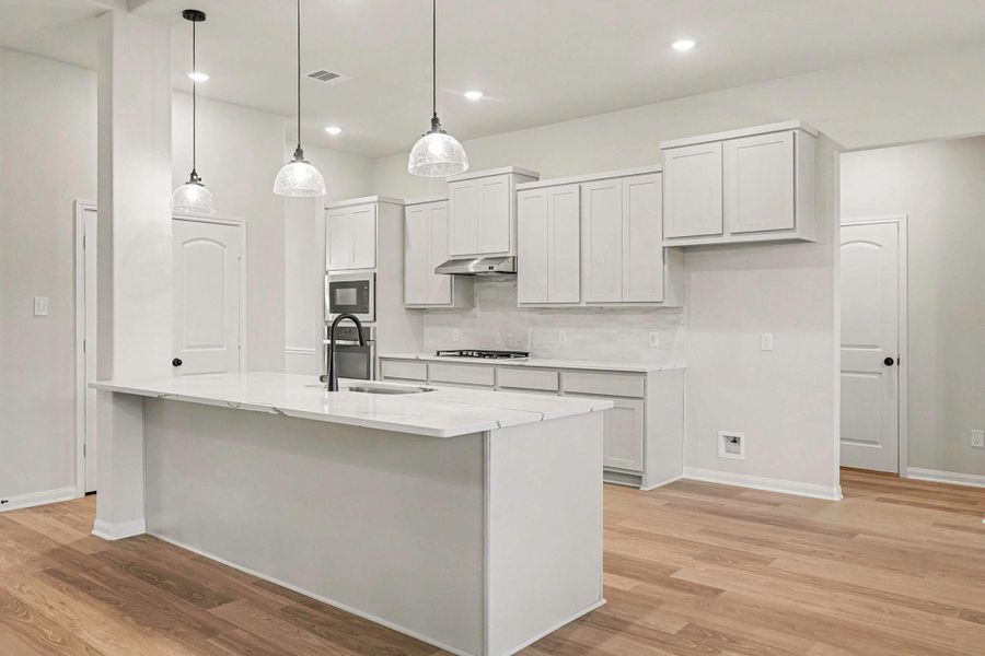 Furnished interior view inside a new home in Rose Hill Estates, Willis (Image 8).