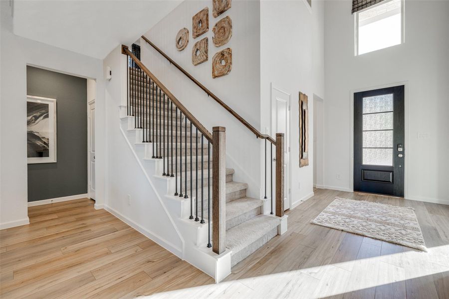 Furnished interior view inside a new home in Anniston, Katy (Image 34).