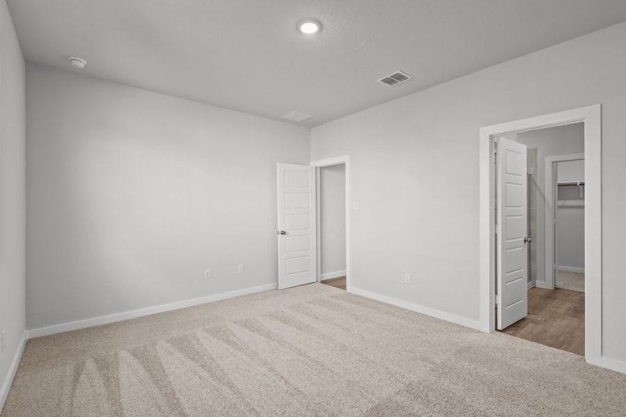 A room with white walls.
