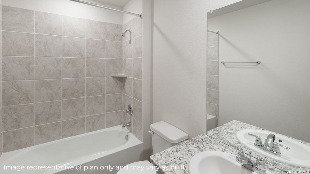 Furnished interior view inside a new home in Seneca Trails, San Antonio (Image 4).