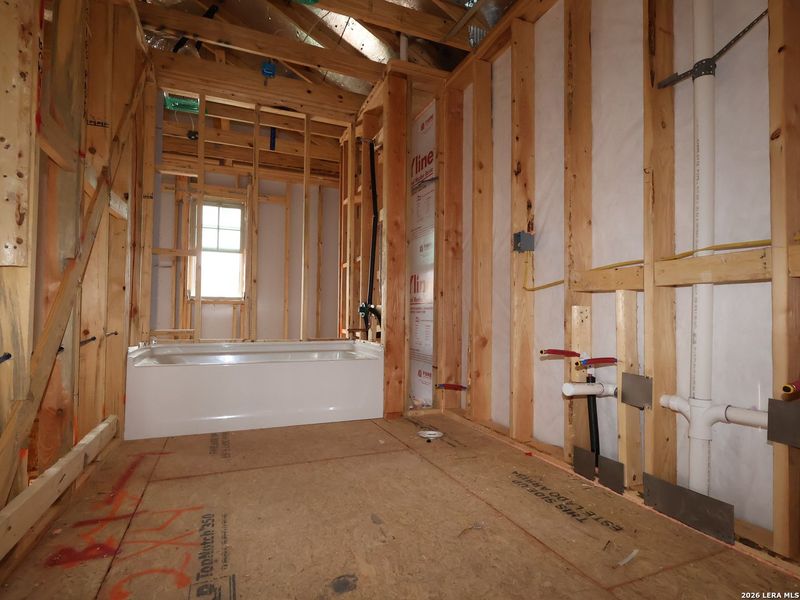 In-progress construction of a new home in Paloma Park, Converse, TX (Image 44).