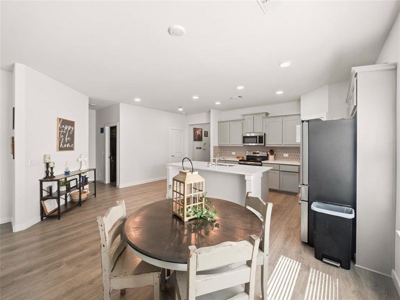Furnished interior view inside a new home in Anderson Crossing, Trenton (Image 12). Furnished interior view inside a new home in Anderson Crossing, Trenton (Image 12).