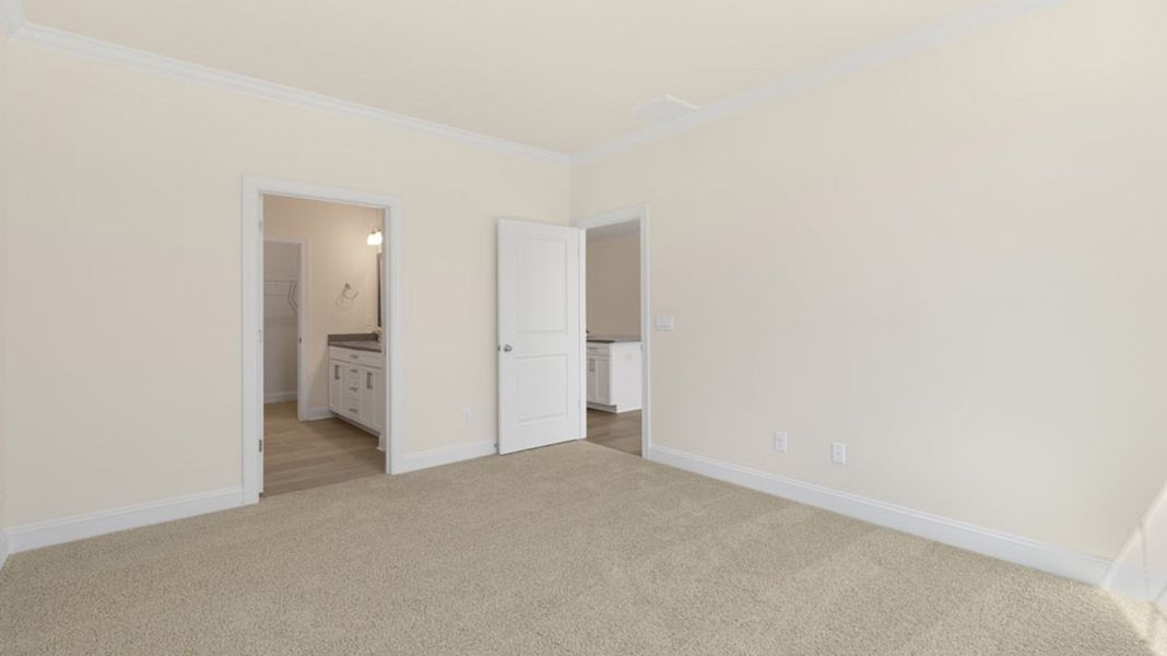 Spacious, unfurnished interior of a new home in Lybrook Village, Advance (Image 8).