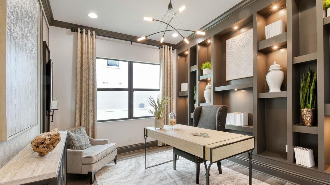 Furnished interior view inside a new home in Artistry Palm Beach, Palm Beach (Image 30).