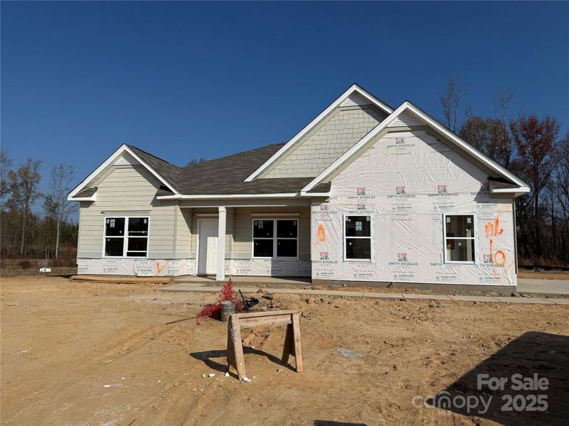 In-progress construction of a new home in Cedar Meadows, Monroe, NC (Image 10).
