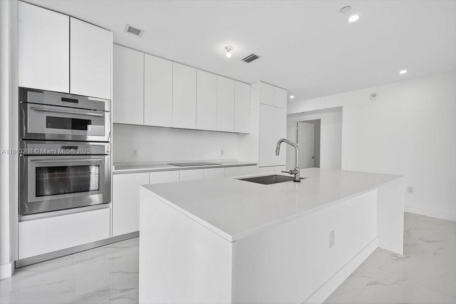 Furnished interior view inside a new home in , Miami (Image 16).