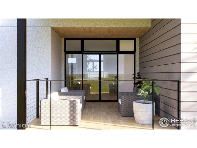 Main Floor Covered Deck Off Dining Room To Enjoy Meals Outdoors