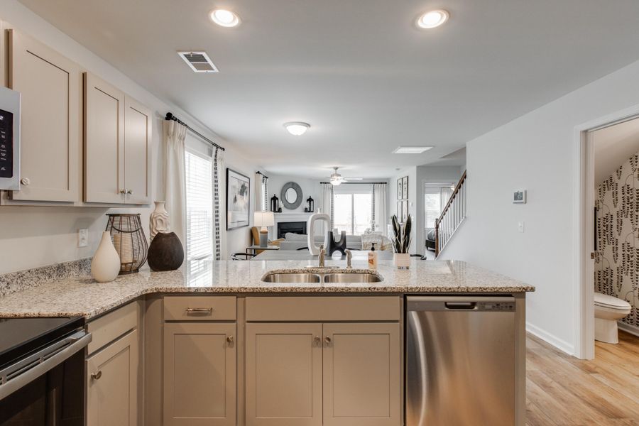 Furnished interior view inside a new home in Central Creek, Goose Creek (Image 19).