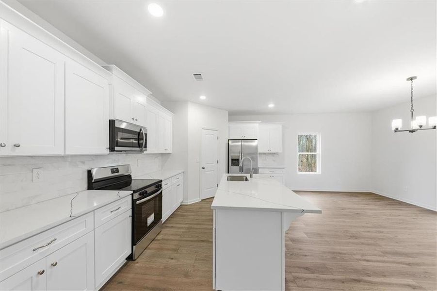 Furnished interior view inside a new home in , Carrollton (Image 15).