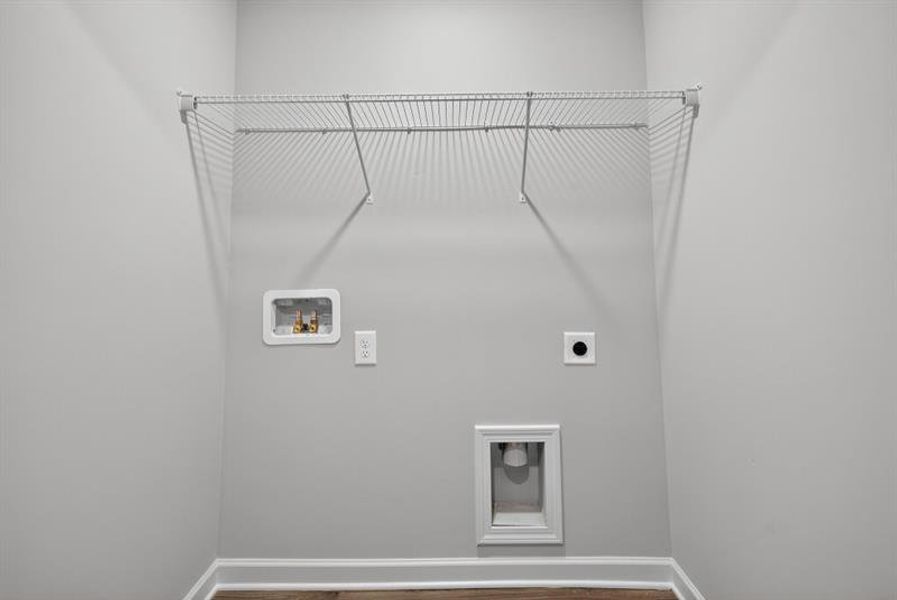 Spacious, unfurnished interior of a new home in The Reserve At Clock Tower, Douglasville (Image 20).