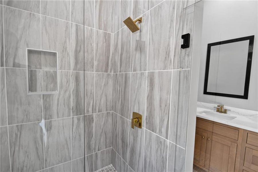 Close-up of interior finishes inside a home in , Stone Mountain (Image 76).