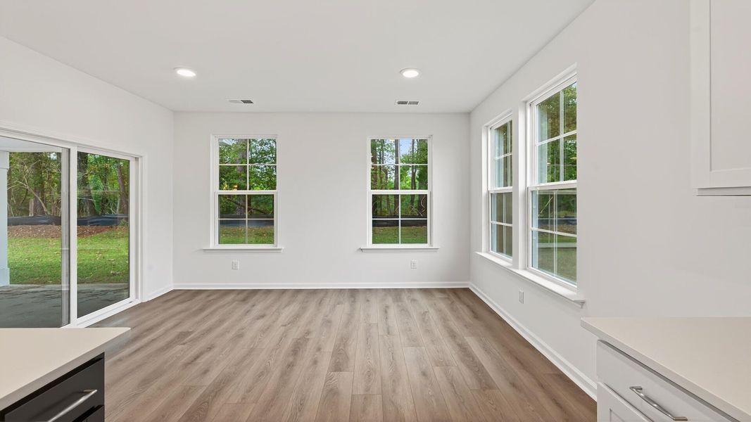 Spacious, unfurnished interior of a new home in Creekside at Andrews, Summerville (Image 16).